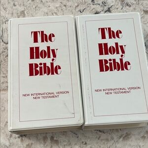 Holy Bible Set on cassette tape.